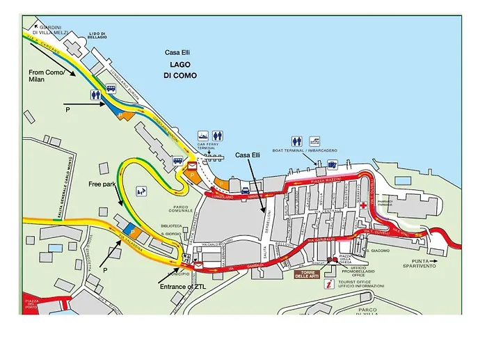 Vakantiehuis Casa Elli Serbelloni 12 Bellagio